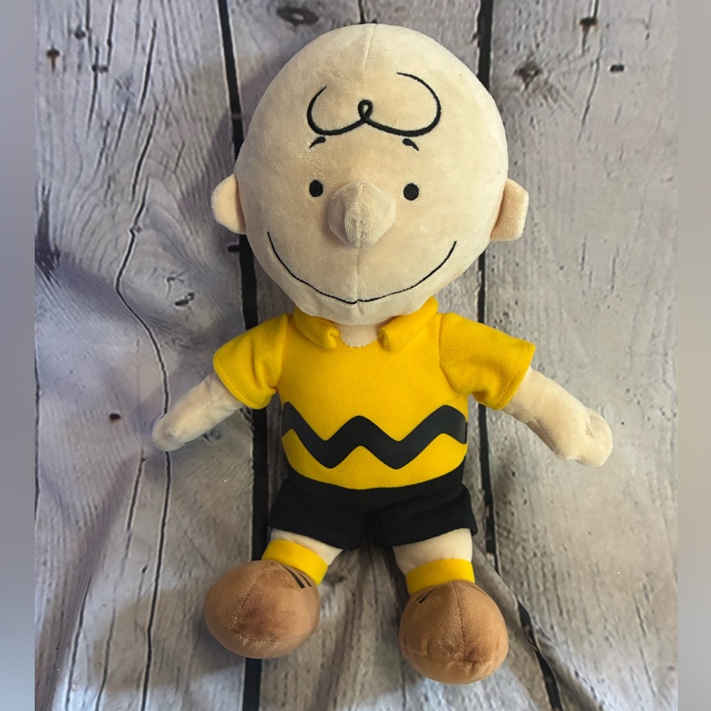 Charlie Brown Stuffed Doll Kohls Cares‎ 14" Plush 2019
Peanuts Cartoon
